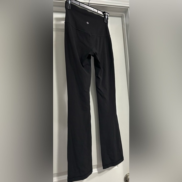 Lululemon Black High-Rise Mini-Flared Pants 28" Inseam - Picture 6 of 7
